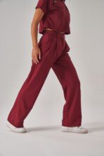 Voyage – Bordo Kadın Alt Scrubs
