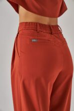 Voyage – Kiremit Kadın Alt Scrubs - Görsel 2