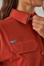 Celeste – Kiremit Kadın Üst Scrubs - Görsel 4