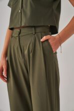 Voyage – Haki Yeşil Kadın Alt Scrubs - Görsel 2