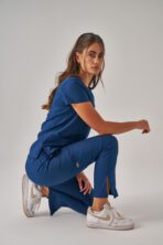 Vortex – Lacivert Kadın Üst Scrubs - Görsel 3