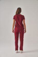 Guz – Bordo Kadın Alt Scrubs - Görsel 2