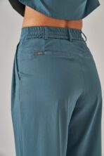 Voyage – Petrol Mavisi Kadın Alt Scrubs - Görsel 4