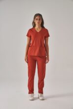 Guz – Kiremit Kadın Alt Scrubs - Görsel 3