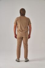 Hozee – Camel Bej Erkek Üst Scrubs - Görsel 2