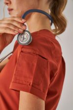 Fun – Kiremit Kadın Üst Scrubs - Görsel 5