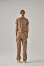Rum – Camel Bej Kadın Alt Scrubs - Görsel 2