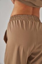 Rum – Camel Bej Kadın Alt Scrubs - Görsel 3