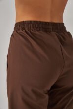 Rum – Kahverengi Kadın Alt Scrubs - Görsel 6