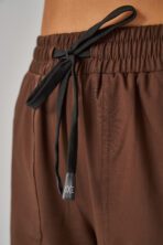 Rum – Kahverengi Kadın Alt Scrubs - Görsel 4