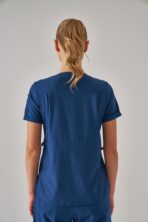 Fun – Lacivert Kadın Üst Scrubs - Görsel 3