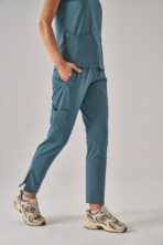 Guz - Petrol Mavisi Kadın Alt Scrubs