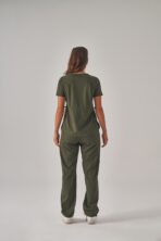 Rum – Haki Yeşil Kadın Alt Scrubs - Görsel 4