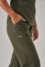 Rum – Haki Yeşil Kadın Alt Scrubs - Görsel 7