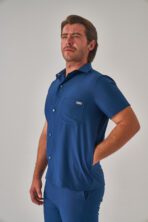 Hozee – Lacivert Erkek Üst Scrubs