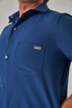 Hozee – Lacivert Erkek Üst Scrubs - Görsel 4