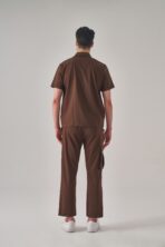 Cosmo - Kahverengi Erkek Alt Scrubs - Görsel 7