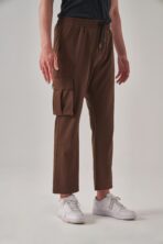 Cosmo - Kahverengi Erkek Alt Scrubs - Görsel 3