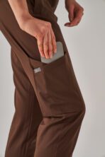 Guz – Kahverengi Kadın Alt Scrubs - Görsel 2