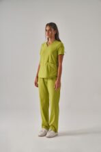 Rum – Lime Yeşili Kadın Alt Scrubs - Görsel 7