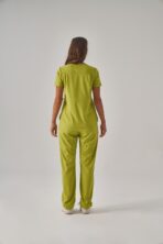 Fun - Lime Yeşil Kadın Üst Scrubs - Görsel 6