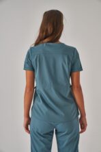 Fun – Petrol Mavisi Kadın Üst Scrubs - Görsel 2