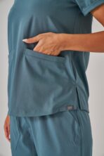 Fun – Petrol Mavisi Kadın Üst Scrubs - Görsel 3