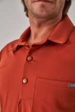 Salu - Kiremit Erkek Üst Scrubs - Görsel 3