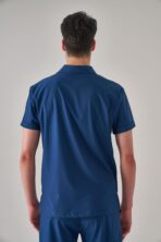 Salu – Lacivert Erkek Üst Scrubs - Görsel 3