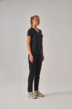 Vortex – Siyah Kadın Üst Scrubs - Görsel 3