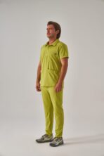 Salu – Lime Yeşil Erkek Üst Scrubs - Görsel 2