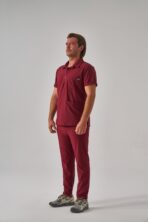 Salu – Bordo Erkek Üst Scrubs